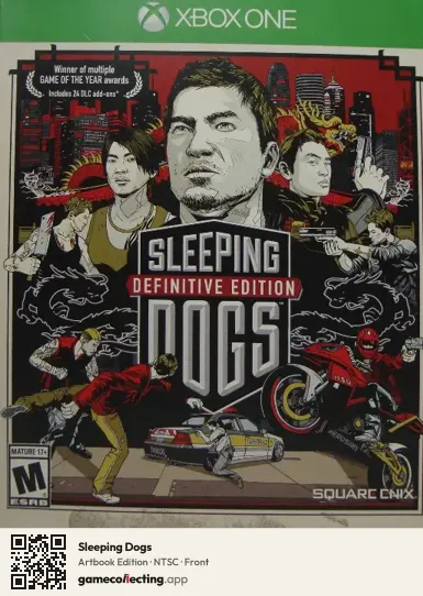 Sleeping Dogs Xbox One, NTSC box front