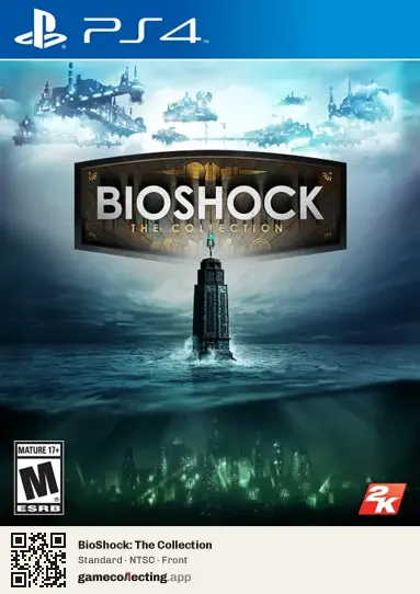 BioShock: The Collection PlayStation 4, NTSC box front
