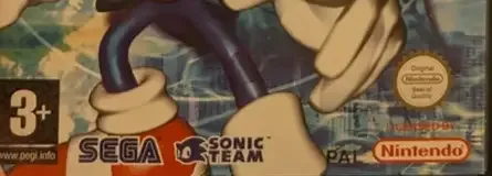 Sonic Adventure DX: Director's Cut, the PEGI square on its front