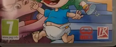 Rugrats: Adventures in Gameland, the PEGI square on its front