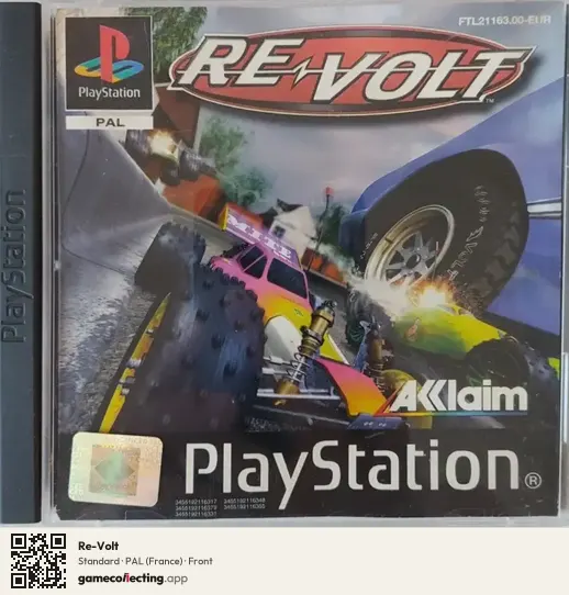 Re-Volt PlayStation, France box front