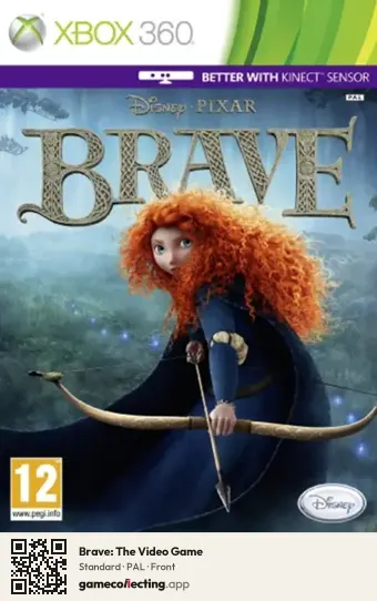 Brave: The Video Game Xbox 360, PAL box front