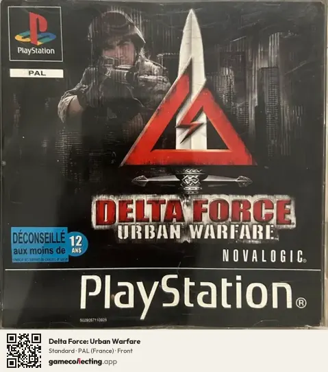 Delta Force: Urban Warfare PlayStation, France box front