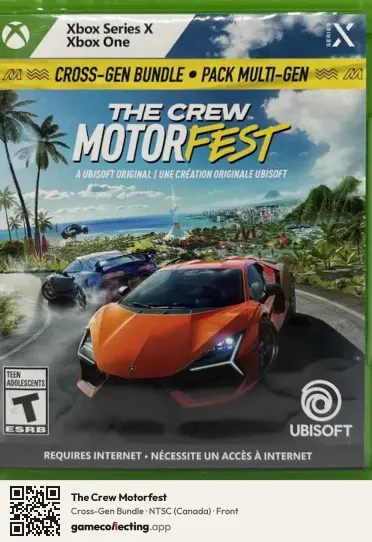The Crew Motorfest Xbox One, Canada box front