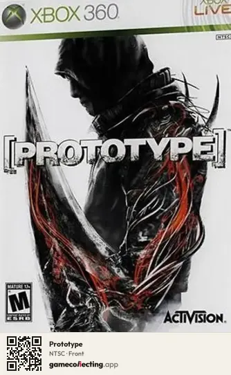 Prototype Xbox 360, NTSC box front