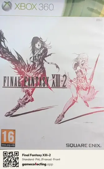 Final Fantasy XIII-2 Xbox 360, France box front