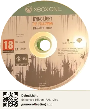 Dying Light Xbox One, PAL disc