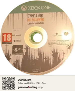 Dying Light Xbox One, PAL disc
