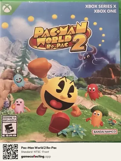 Pac-Man World 2 Re-Pac Xbox Series X, NTSC box front