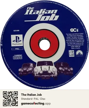 The Italian Job PlayStation, PAL disc