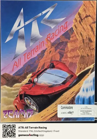 ATR: All Terrain Racing Amiga CD32, United Kingdom box front