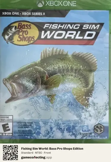 Fishing Sim World: Bass Pro Shops Edition Xbox One, NTSC box front