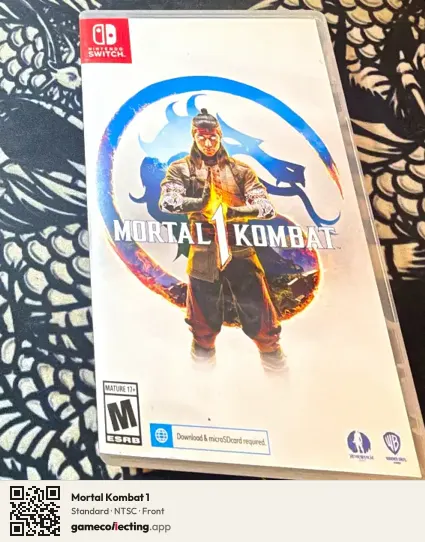 Mortal Kombat 1 Nintendo Switch, NTSC box front