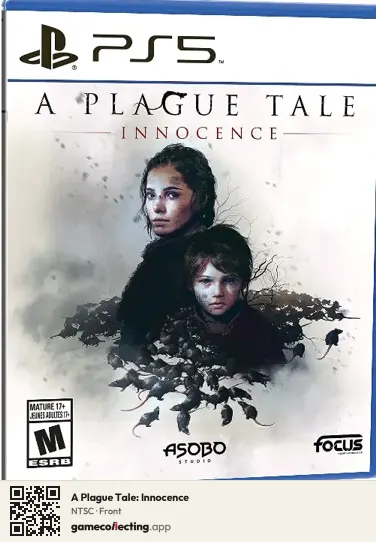 A Plague Tale: Innocence PlayStation 5, NTSC box front