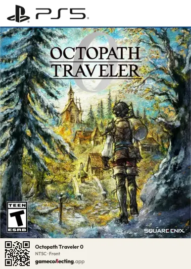 Octopath Traveler 0 PlayStation 5, NTSC box front