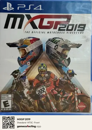 MXGP 2019 PlayStation 4, NTSC box front