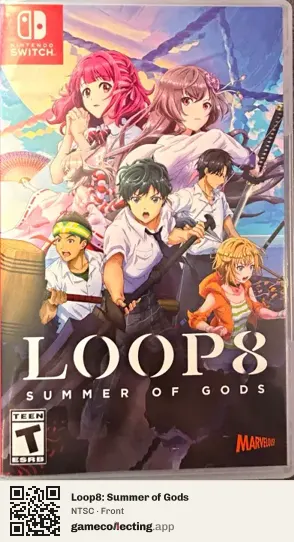 Loop8: Summer of Gods Nintendo Switch, NTSC box front