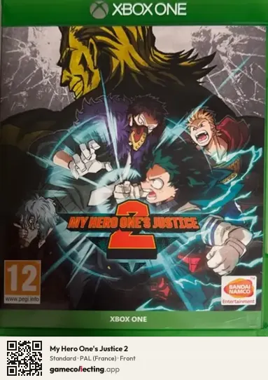 My Hero One's Justice 2 Xbox One, France box front