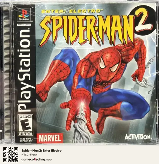 Spider-Man 2: Enter Electro PlayStation, NTSC box front
