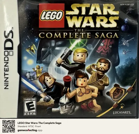LEGO Star Wars: The Complete Saga Nintendo DS, NTSC box front