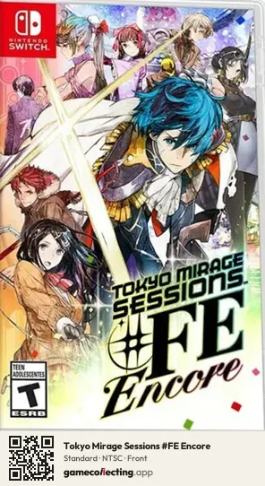 Tokyo Mirage Sessions #FE Encore Nintendo Switch, NTSC box front