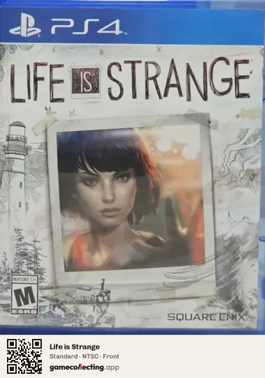 Life is Strange PlayStation 4, NTSC box front