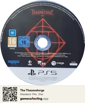 The Thaumaturge PlayStation 5, PAL disc