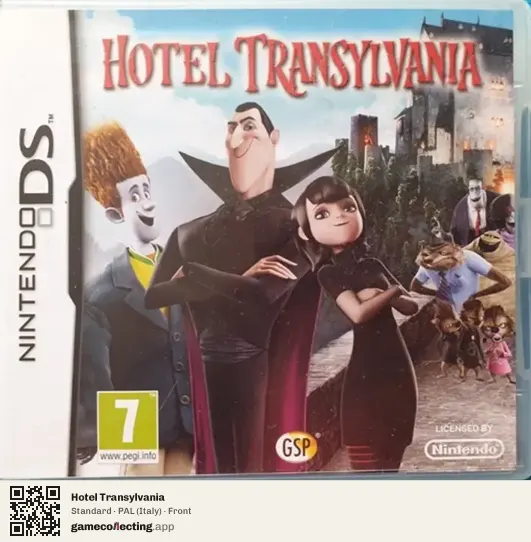 Hotel Transylvania Nintendo DS, Italy box front