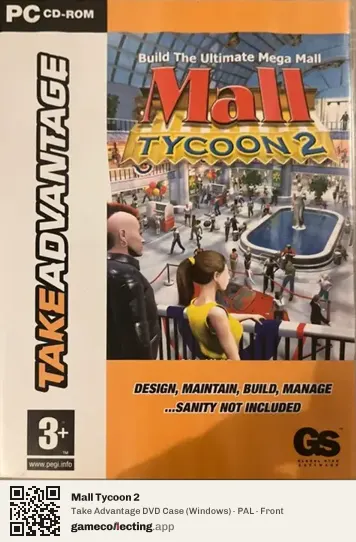 Mall Tycoon 2 Computer, PAL box front
