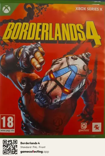 Borderlands 4 Xbox Series X, PAL box front