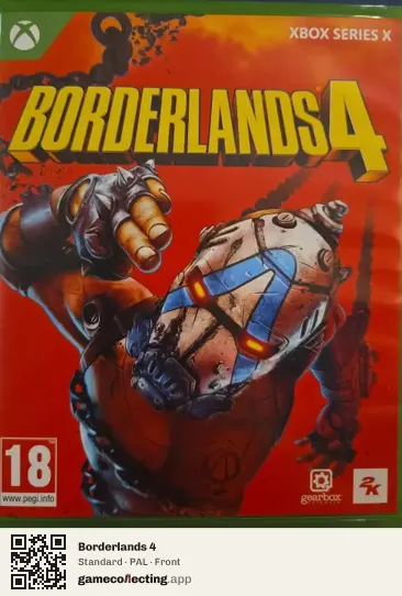 Borderlands 4 Xbox Series X, PAL box front