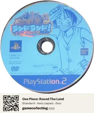 One Piece: Round The Land PlayStation 2, Asia disc