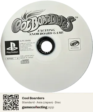 Cool Boarders PlayStation, Asia disc