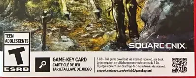 Octopath Traveler 0, the ESRB box on its front