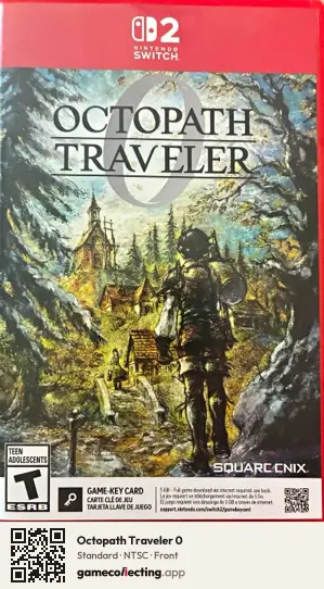 Octopath Traveler 0 Nintendo Switch 2, NTSC box front