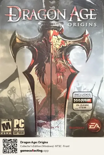 Dragon Age: Origins Computer, NTSC box front