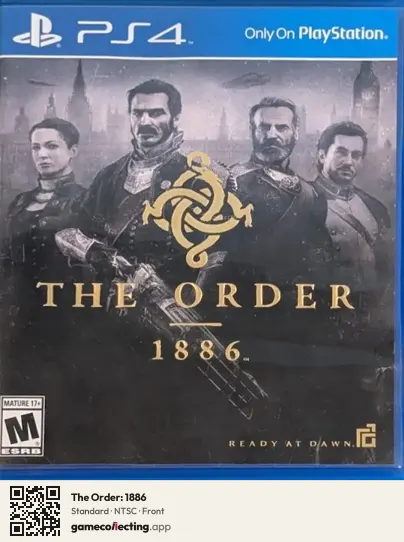 The Order: 1886 PlayStation 4, NTSC box front