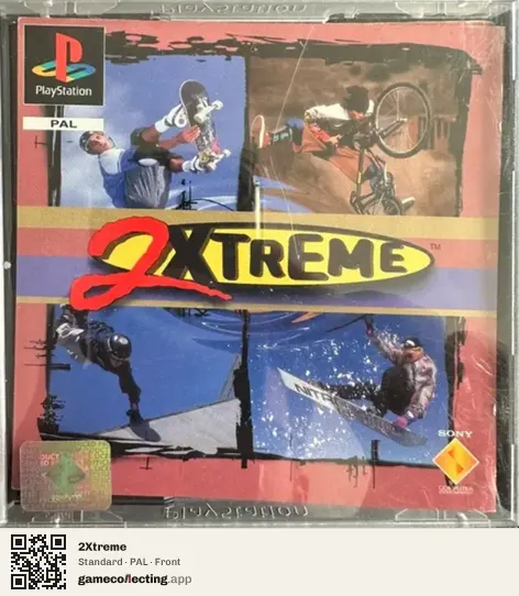 2Xtreme PlayStation, PAL box front