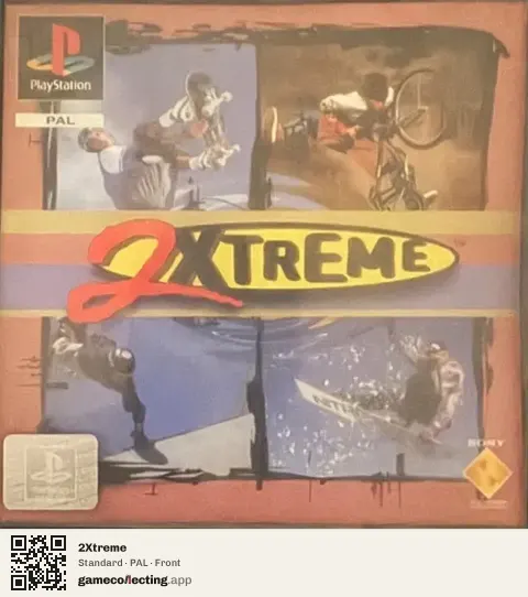 2Xtreme PlayStation, PAL box front