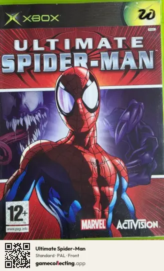 Ultimate Spider-Man Xbox, PAL box front