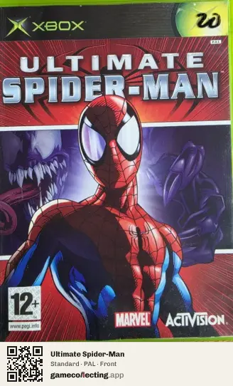 Ultimate Spider-Man Xbox, PAL box front