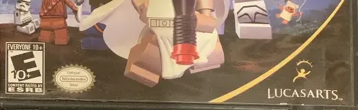 LEGO Star Wars II: The Original Trilogy, the ESRB box on its front
