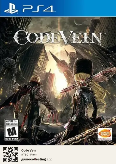 Code Vein PlayStation 4, NTSC box front