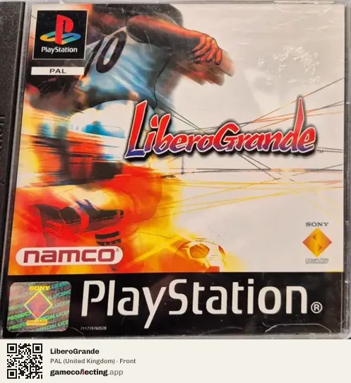 LiberoGrande PlayStation, United Kingdom box front