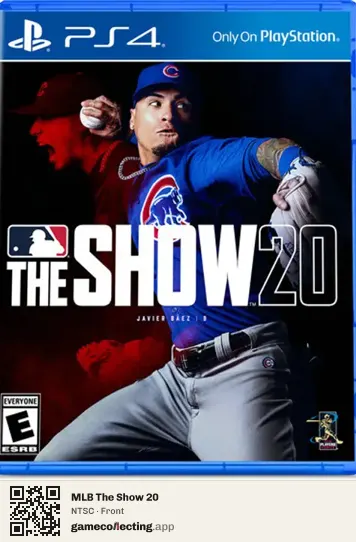 MLB The Show 20 PlayStation 4, NTSC box front