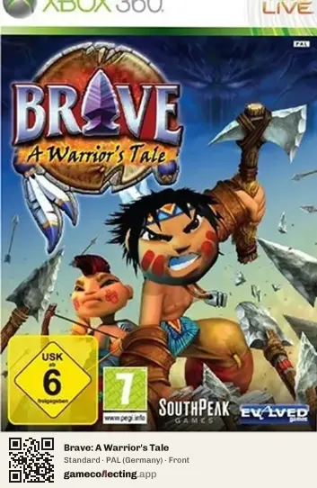 Brave: A Warrior's Tale Xbox 360, Germany box front