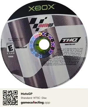 MotoGP Xbox, NTSC disc