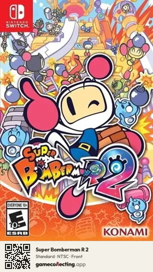 Super Bomberman R 2 Nintendo Switch, NTSC box front