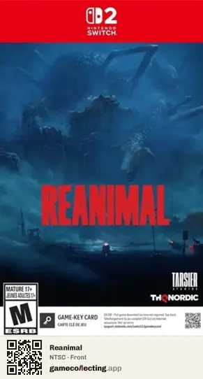 Reanimal Nintendo Switch 2, NTSC box front