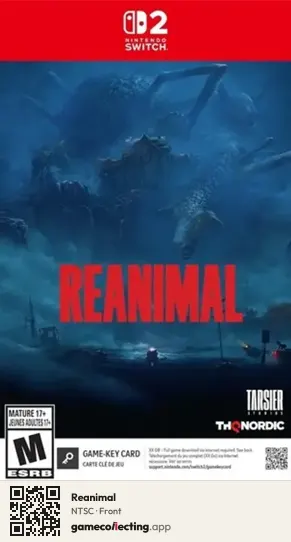 Reanimal Nintendo Switch 2, NTSC box front